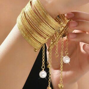 Sparkling Cuff Bracelet